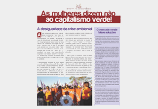 Jornal da SOF – As mulheres dizem não ao capitalismo verde