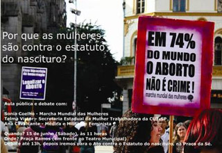 Por que as mulheres são contra o Estatuto do nascituro?