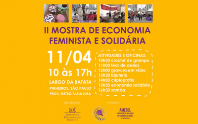 Mulheres transformando a economia: 2ª Mostra fortalece feminismo na economia solidária