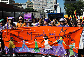 Mulheres abrem jornada de mobilizações da Cúpula dos Povos na Rio+20