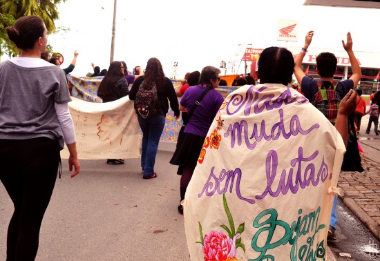 Marcha Mundial das Mulheres ocupa o Vale do Ribeira e mostra a força da auto organização