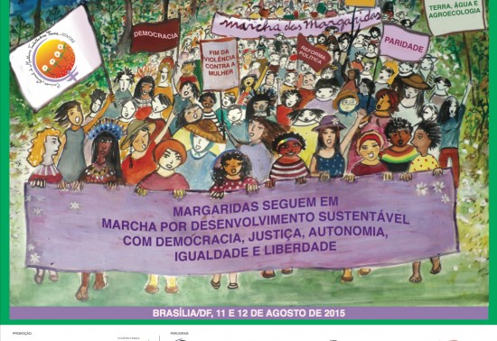 Marcha das Margaridas movimentará 50 mil mulheres em Brasília nos dias 11 e 12