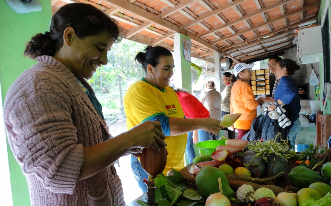 Oficina de troca de saberes sobre alimentação reúne mulheres rurais de Itaoca