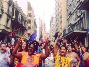 8 de março de lutas por democracia e aposentadoria