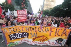 8 de março inicia jornada de atos contra reforma da previdência