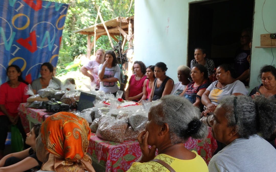 Rede de agricultoras e quilombolas de Barra do Turvo comemora três anos e define seu nome