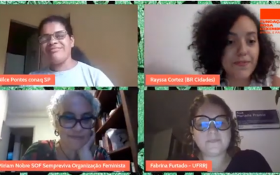 Lançamento da nova publicação da Fundação Rosa Luxemburgo com participação da SOF é marcado por live que reafirma as alternativas feministas e comunitárias