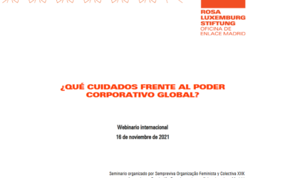 Síntese do webinário internacional – “Que cuidados frente ao poder corporativo global?”