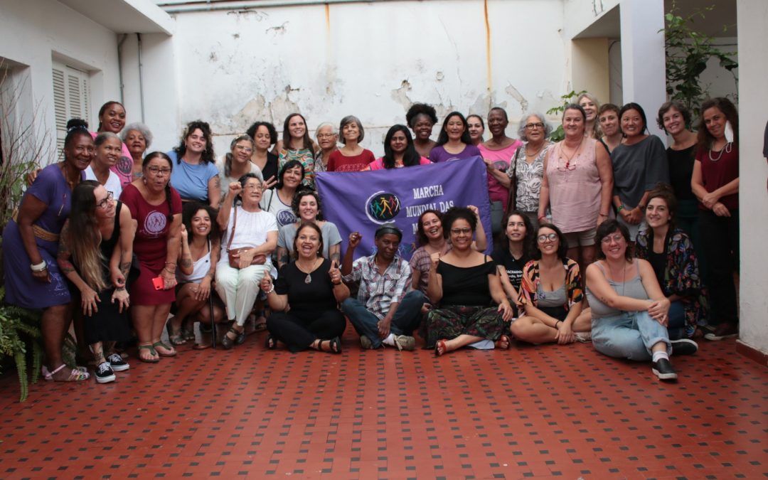Lutas feministas ao redor do mundo: roda de conversa na SOF reuniu militantes internacionais da MMM