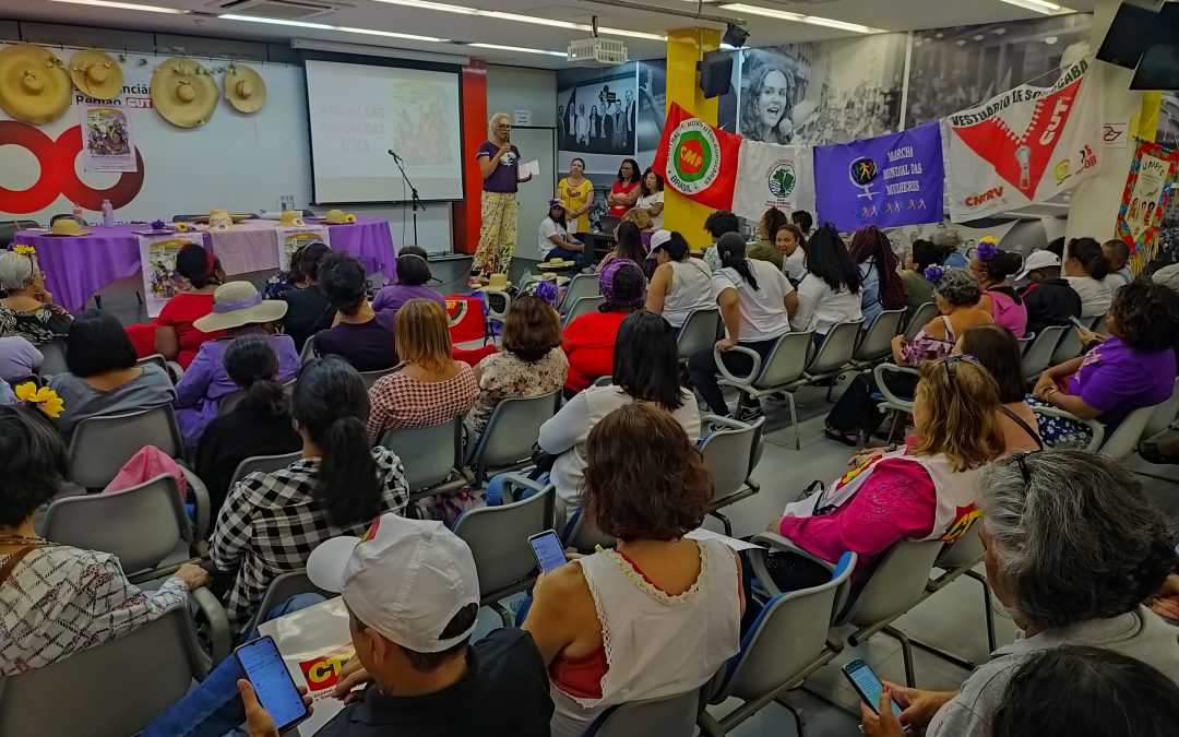 Marcha Mundial das Mulheres rumo à Marcha das Margaridas 2023