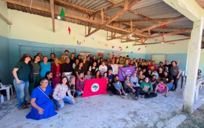 Grupos de consumo da Esparrama participam de intercâmbio anual com as agricultoras da Rama na Barra do Turvo